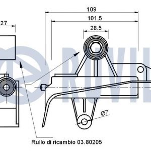 Натяжитель ремня