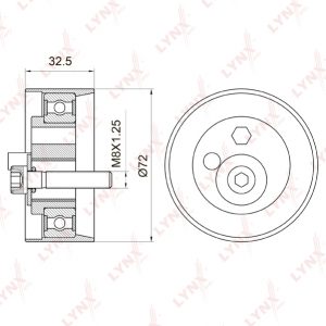 Ролик-натяжитель ремня ГРМ