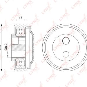 Ролик-натяжитель ручейкового ремня
