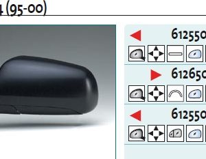 Зеркало левое электрическое