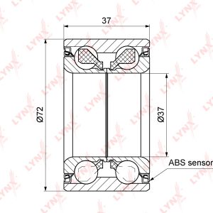 Подшипник ступицы (к-кт)