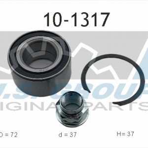 Подшипник ступицы (к-кт)