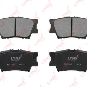 Колодки тормозные задние дисковые к-кт