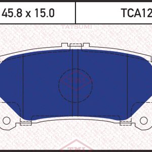 Колодки тормозные задние дисковые к-кт