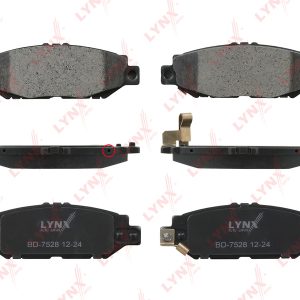 Колодки тормозные задние дисковые к-кт