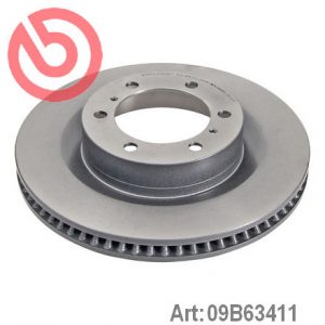 Диск тормозной передний вентилируемый