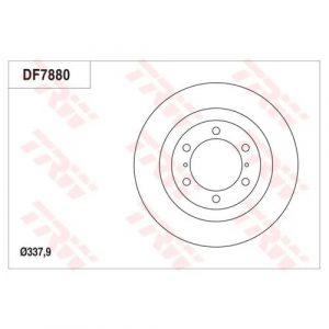 Диск тормозной передний вентилируемый