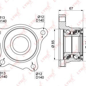 Ступица задняя