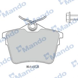 Колодки тормозные задние дисковые к-кт