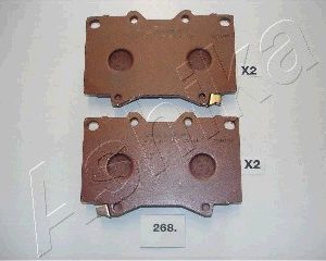 Колодки тормозные передние к-кт