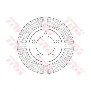 Диск тормозной передний вентилируемый