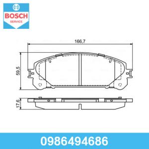 Колодки тормозные передние к-кт