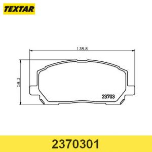 Колодки тормозные передние к-кт