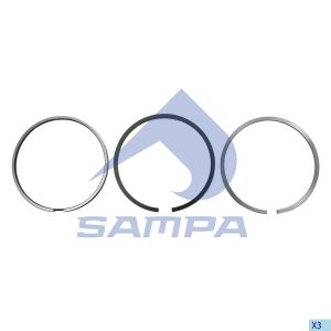 Кольца поршневые к-кт на 1 цилиндр