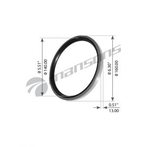 Сальник ступицы подвесной балки