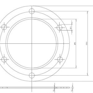 Прокладка турбокомпрессора (турбины)