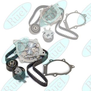 Насос водяной (помпа) + к-кт ремня ГРМ