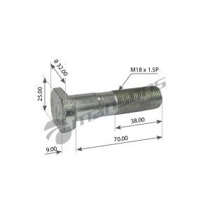 Шпилька колеса