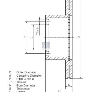 Диск тормозной