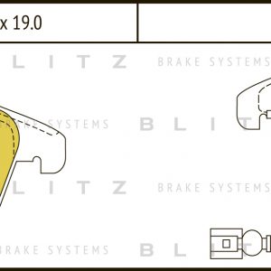 Колодки тормозные передние к-кт