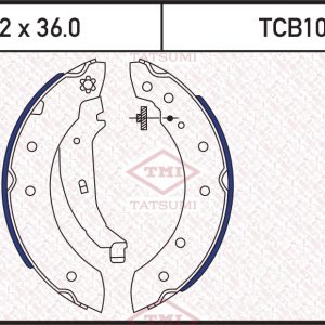 Колодки барабанные к-кт