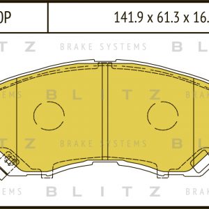 Колодки тормозные передние к-кт