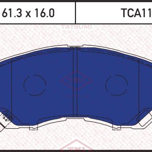 Колодки тормозные передние к-кт