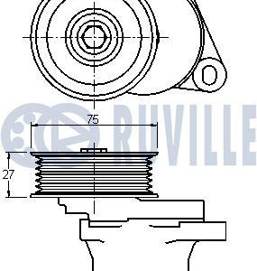 Натяжитель ремня