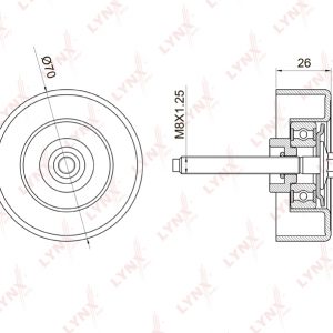 Ролик дополнительный руч. ремня