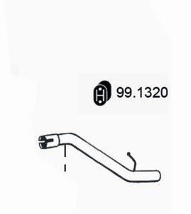 Труба глушителя