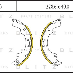 Колодки барабанные к-кт