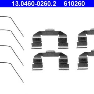 Установочный к-кт передних колодок