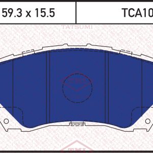Колодки тормозные передние к-кт