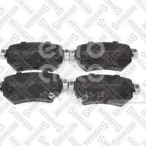 Колодки тормозные задние дисковые к-кт