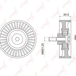 Ролик дополнительный руч. ремня