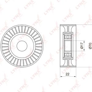 Ролик дополнительный руч. ремня
