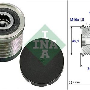 Шкив генератора