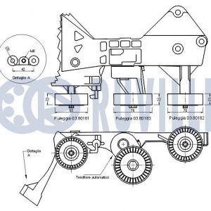 Натяжитель ремня