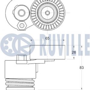 Натяжитель ремня