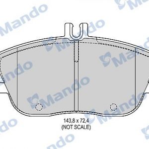 Колодки тормозные передние к-кт