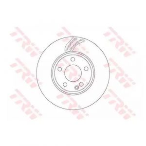 Диск тормозной передний вентилируемый