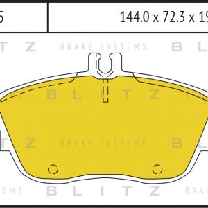 Колодки тормозные передние к-кт