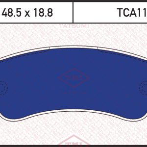 Колодки тормозные задние дисковые к-кт