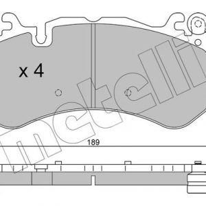 Колодки тормозные передние к-кт