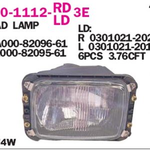 Фара правая