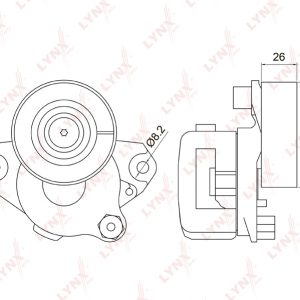 Натяжитель ремня