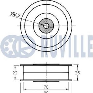 Ролик дополнительный руч. ремня