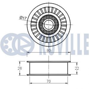 Ролик дополнительный руч. ремня