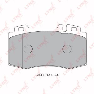 Колодки тормозные передние к-кт