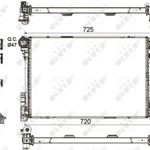 Радиатор основной